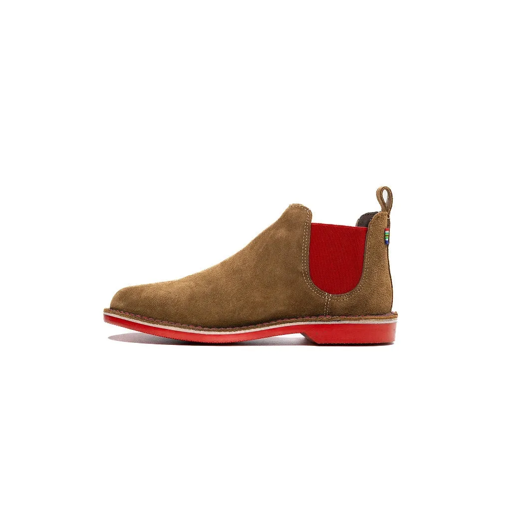 MEN'S CHELSEA BOOT PINOTAGE RED