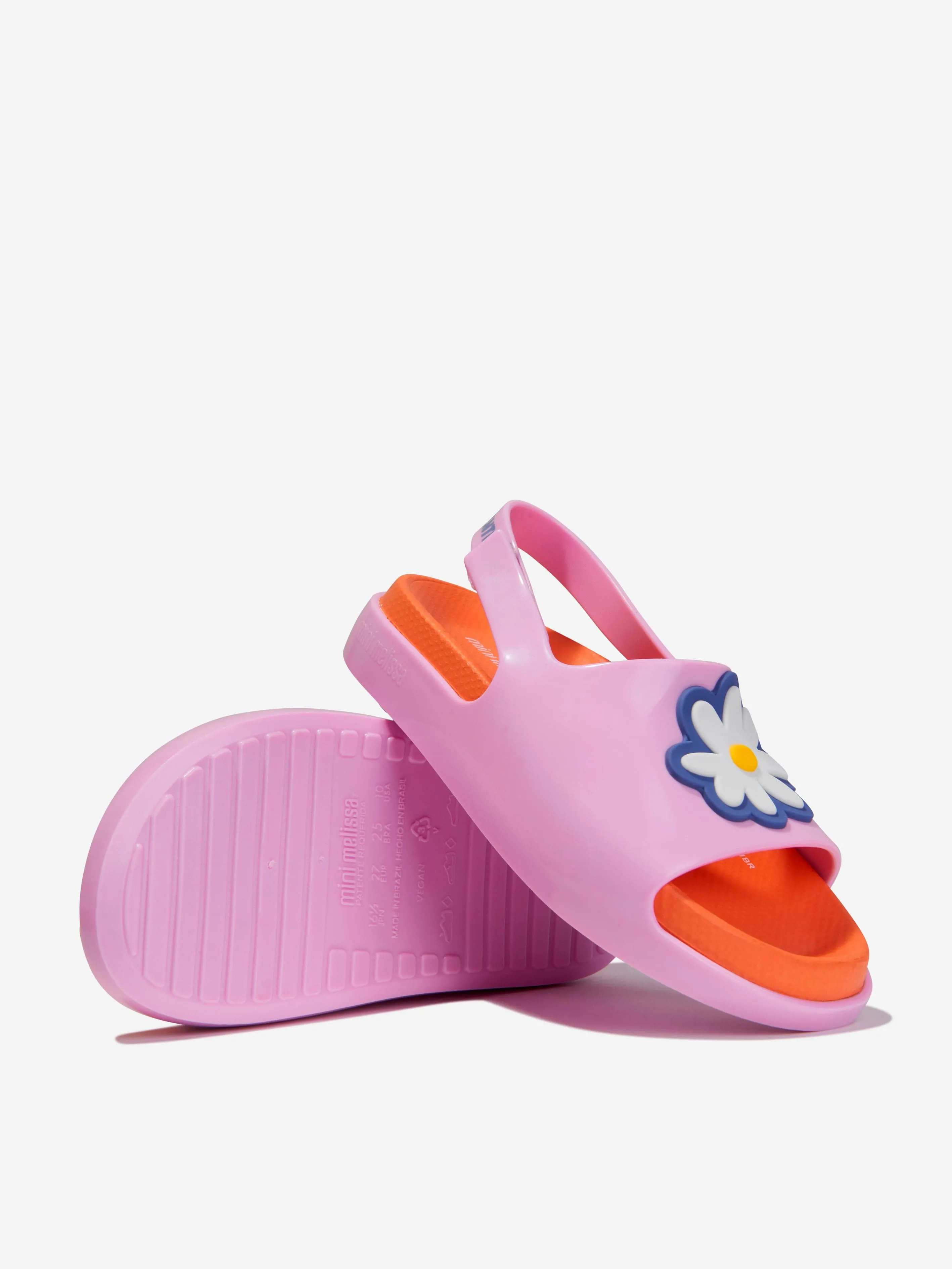 Mini Melissa Girls Fabula Cloud Jelly Sandals