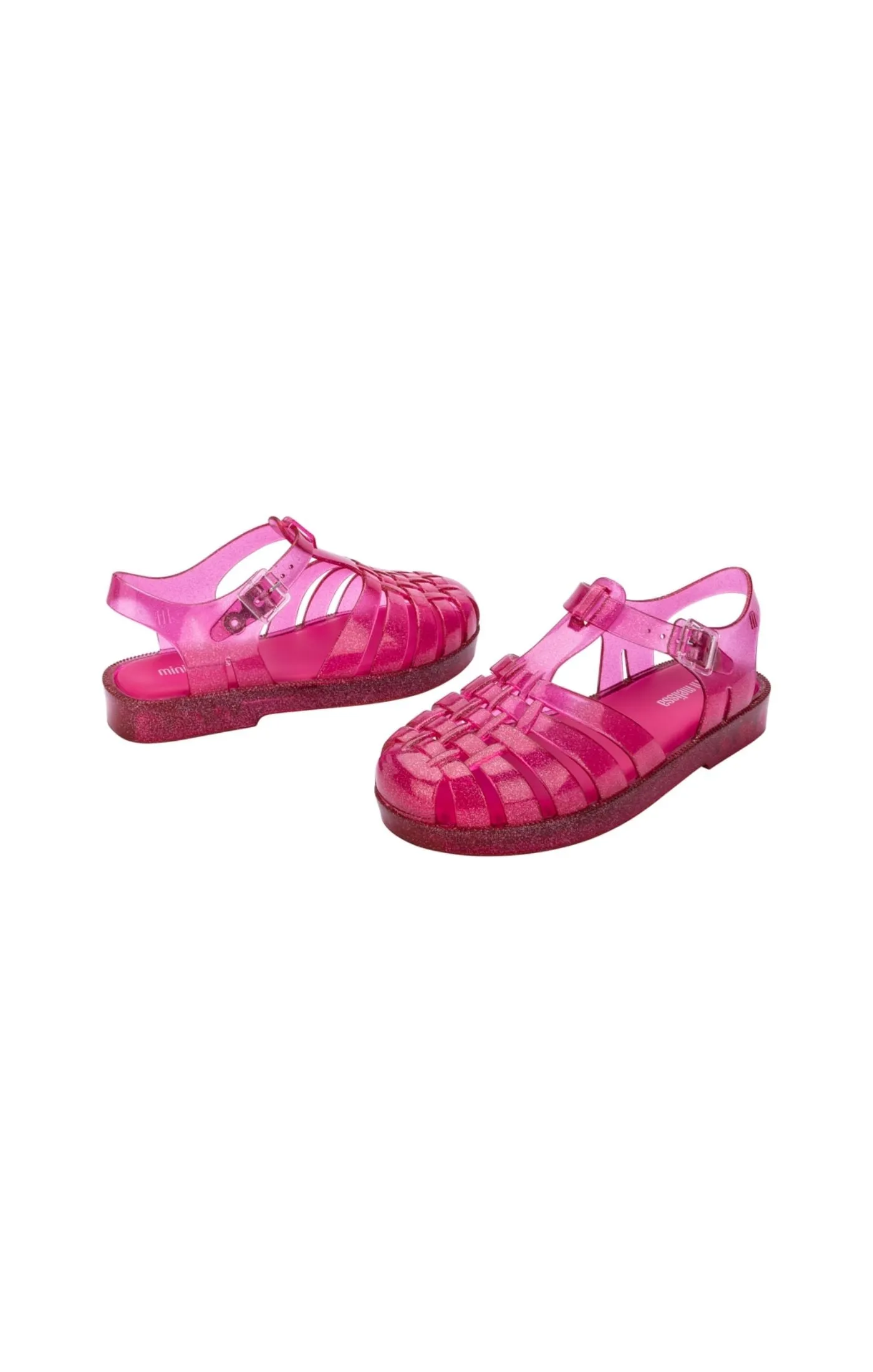 Mini Melissa Mini Posses Final de Ano BB - Hot Pink Glitter