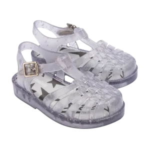 Mini Melissa Possession Shiny Elements Kids - Glitter Clear