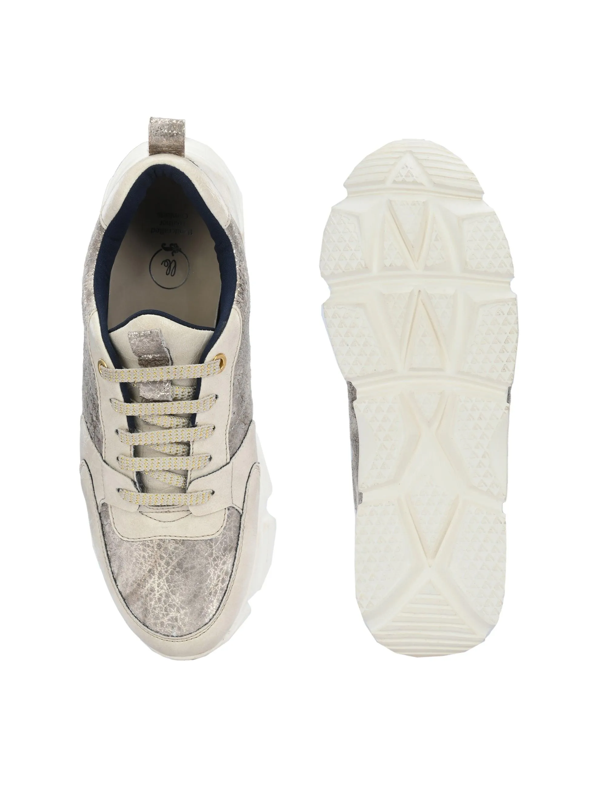 Moonlit Beige Sneakers