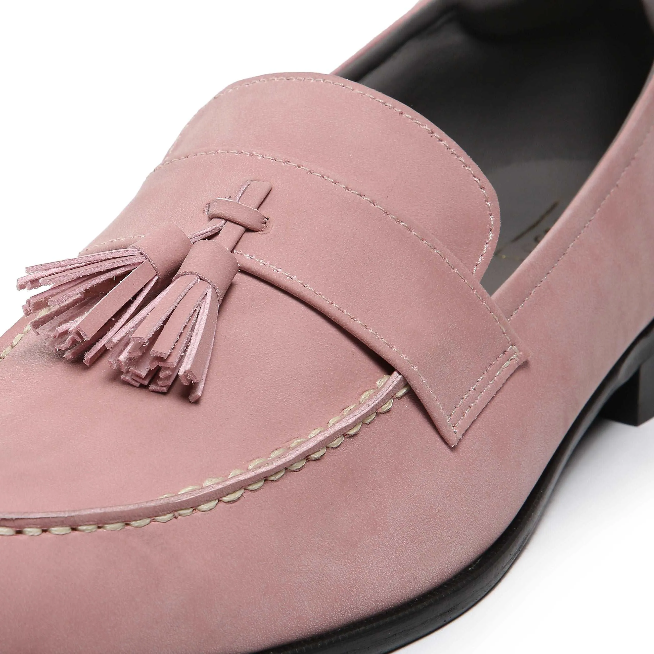 N-BUCK ROSÉ | TASSEL SLIP-ON