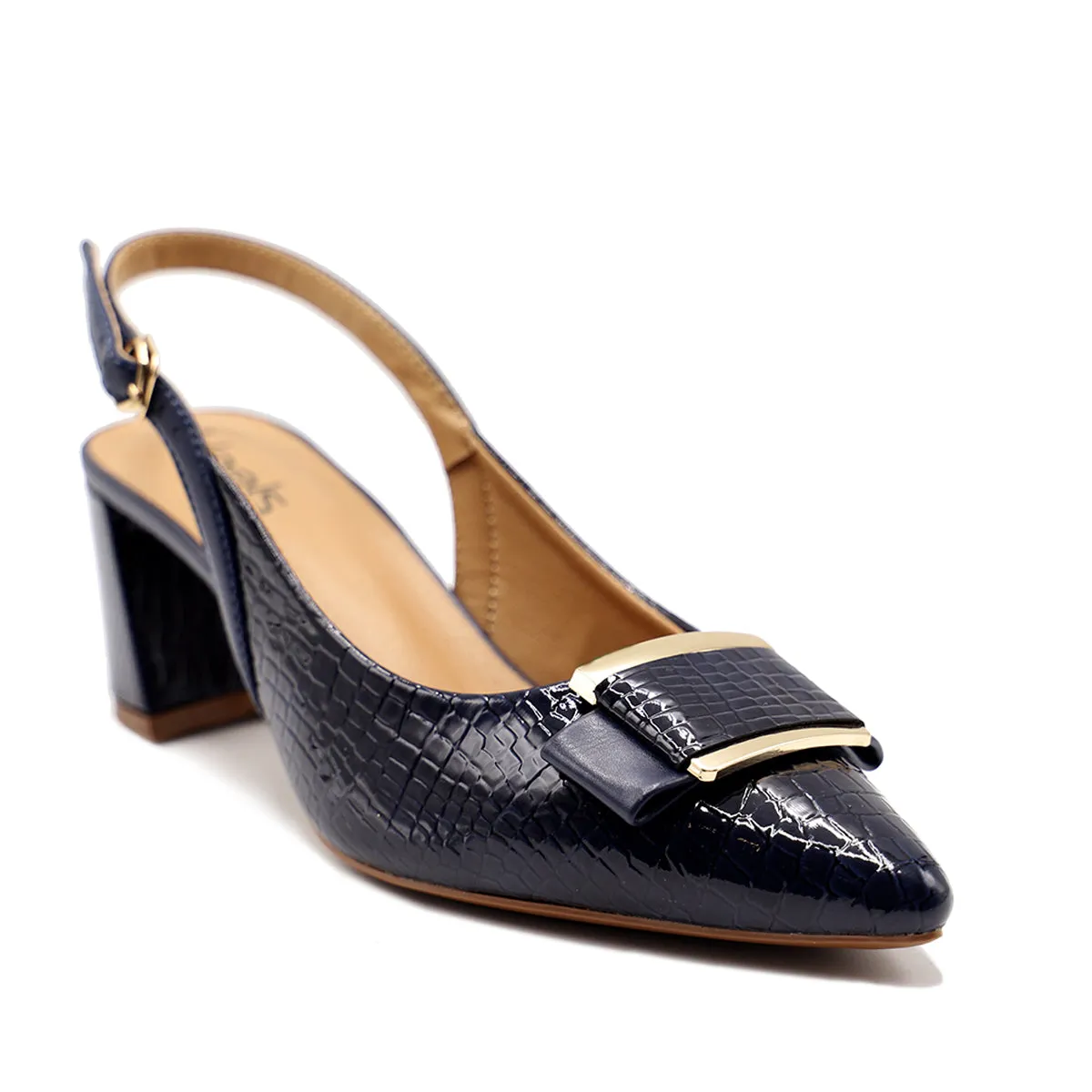 Navy Formal Sling Back 085431