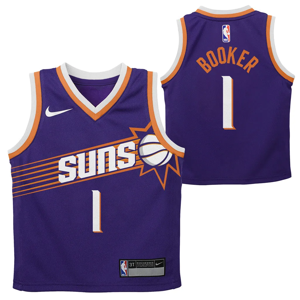 NBA Phoenix Suns Devin Booker Kids Nike Icon Swingman Jersey