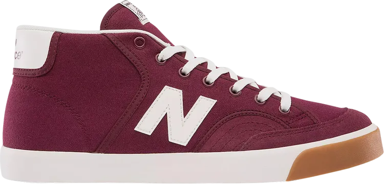 New Balance Numeric 213 Pro Court 'Burgundy Gum' Sneakers, Red