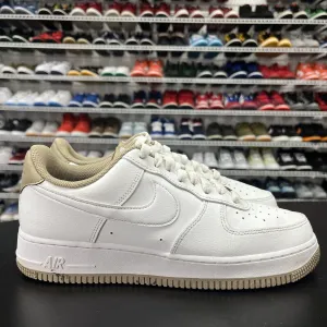 Nike Air Force 1 07 LV8 White-Khaki DR9867-100 Men Size 8