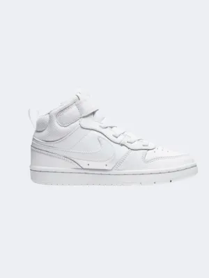 Nike Court Borough 2 Boys Lifestyle Shoes White