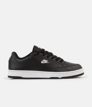 Nike Grandstand II Shoes - Black / White - Neutral Grey