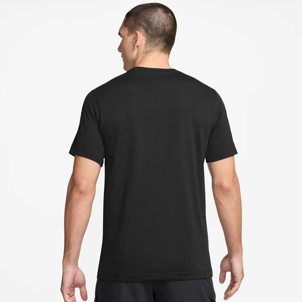 Nike Men's Heritage Court Tee - Black