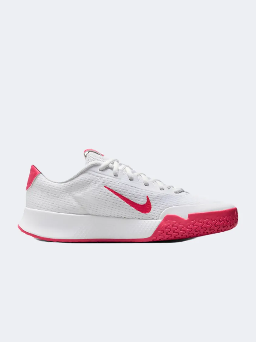 Nike Vapor Lite 2 Hc Women Tennis Shoes White/Crimson