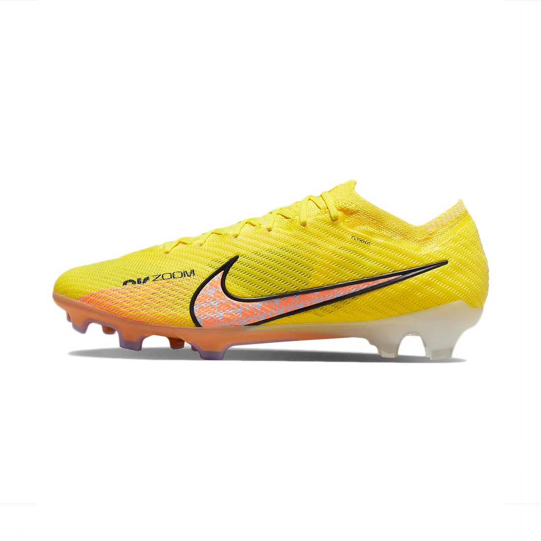 NIKE ZOOM MERCURIAL VAPOR 15 ELITE FG FIRM GROUND FOOTBALL BOOTS YELLOW