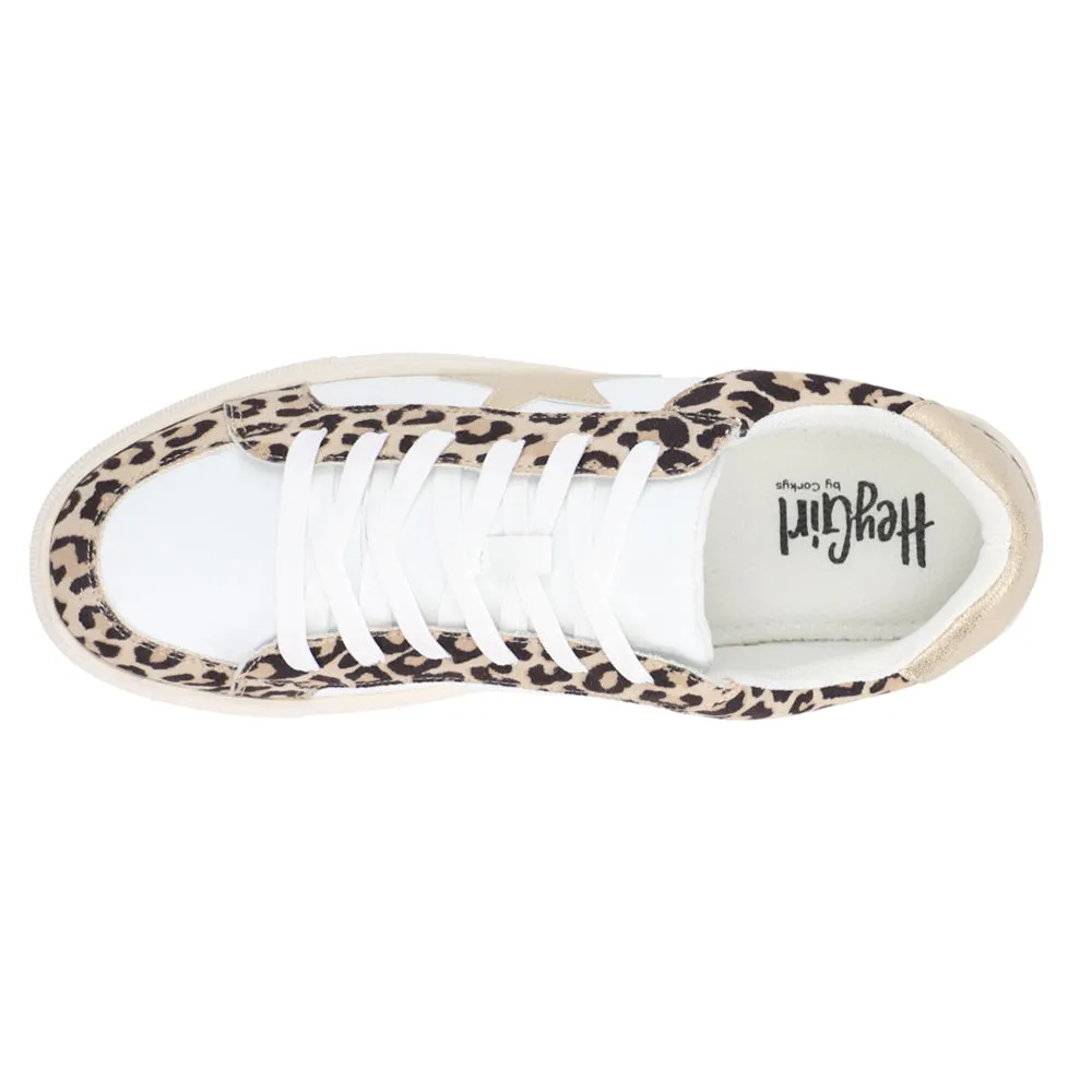 Obsessed Leopard Lace Up Sneakers