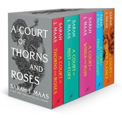 Open Box - A Court of Thorns and Roses Paperback Box Set (5 Books) - by  Sarah J Maas