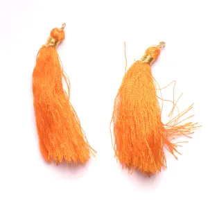 Orange Tiered Tassel 1.50" - 1 Piece