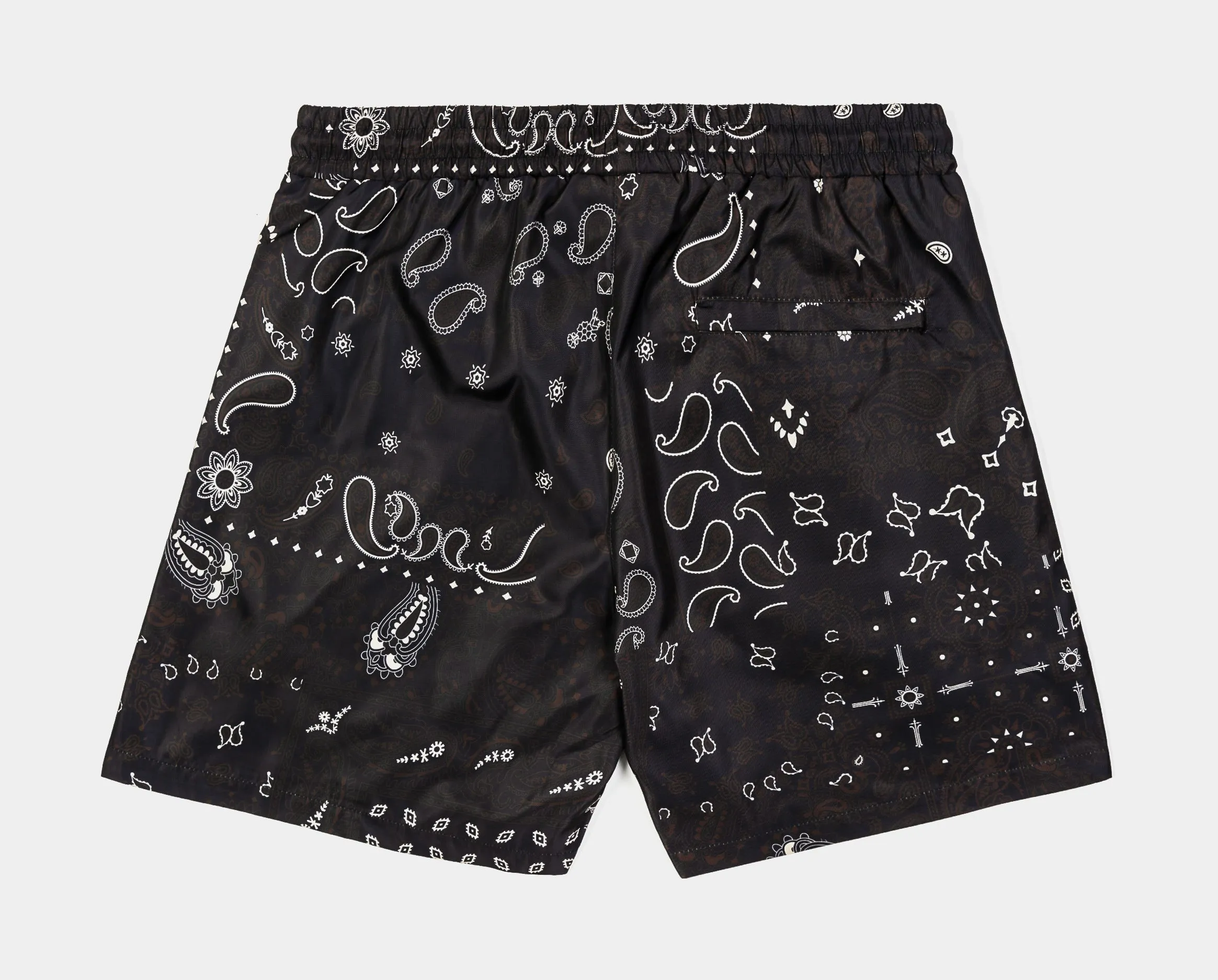 Paisley Hybrid Mens Shorts (Black)