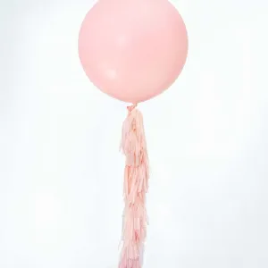 Pastel Pink Paper Tassel Tail - Tassel DIY Garland Kit