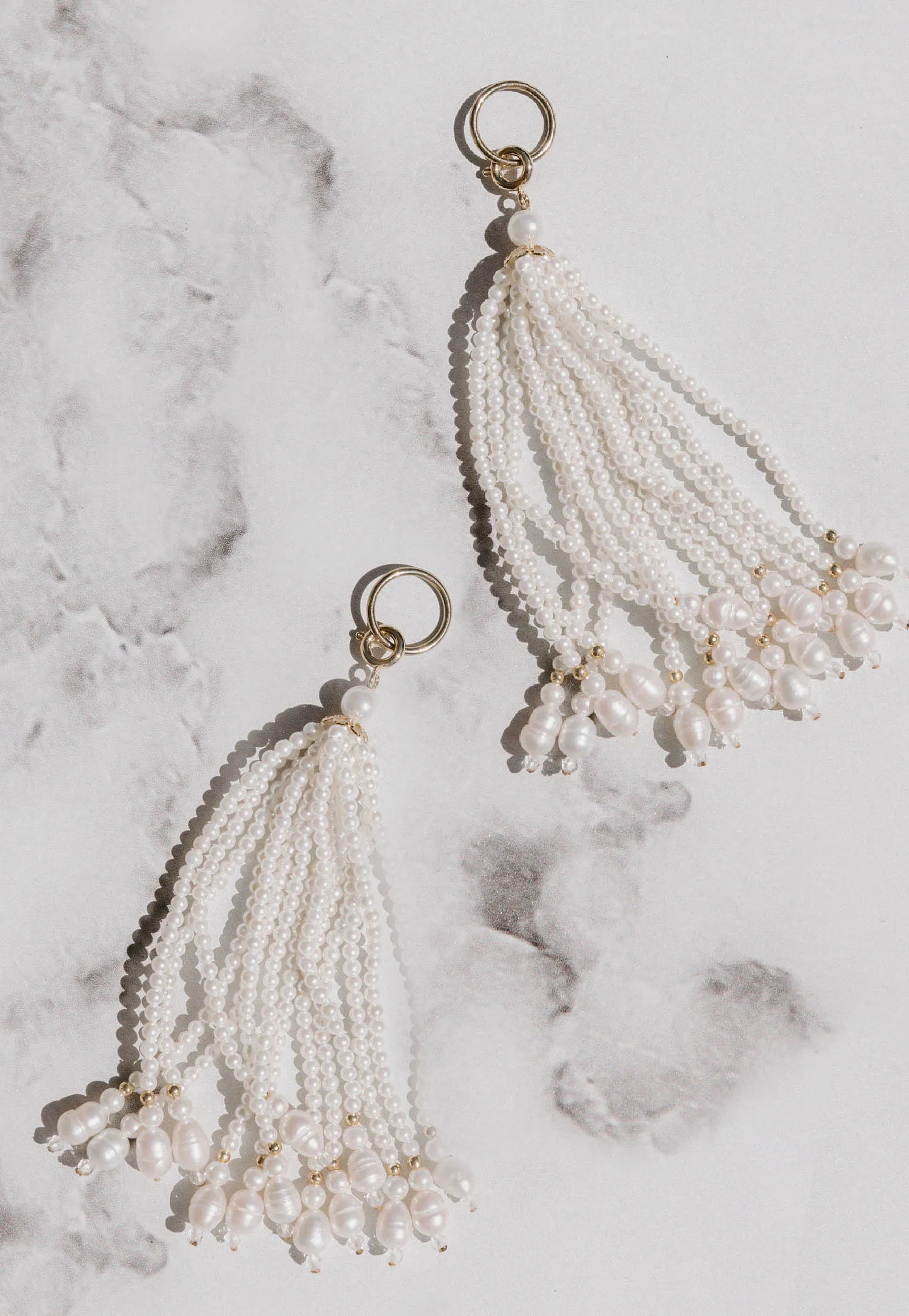 Pearl and Crystal Tassels