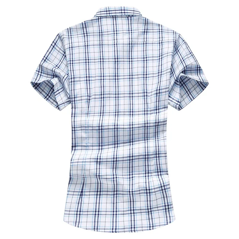 Plaid Casual Men's Top