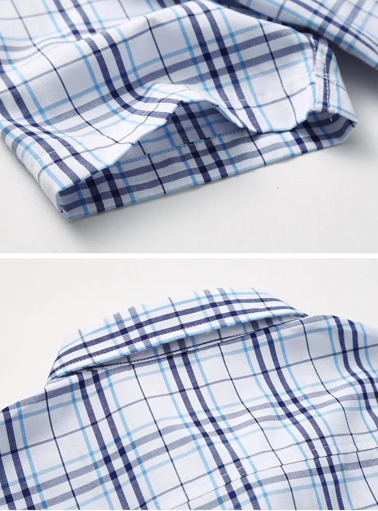 Plaid Casual Men's Top