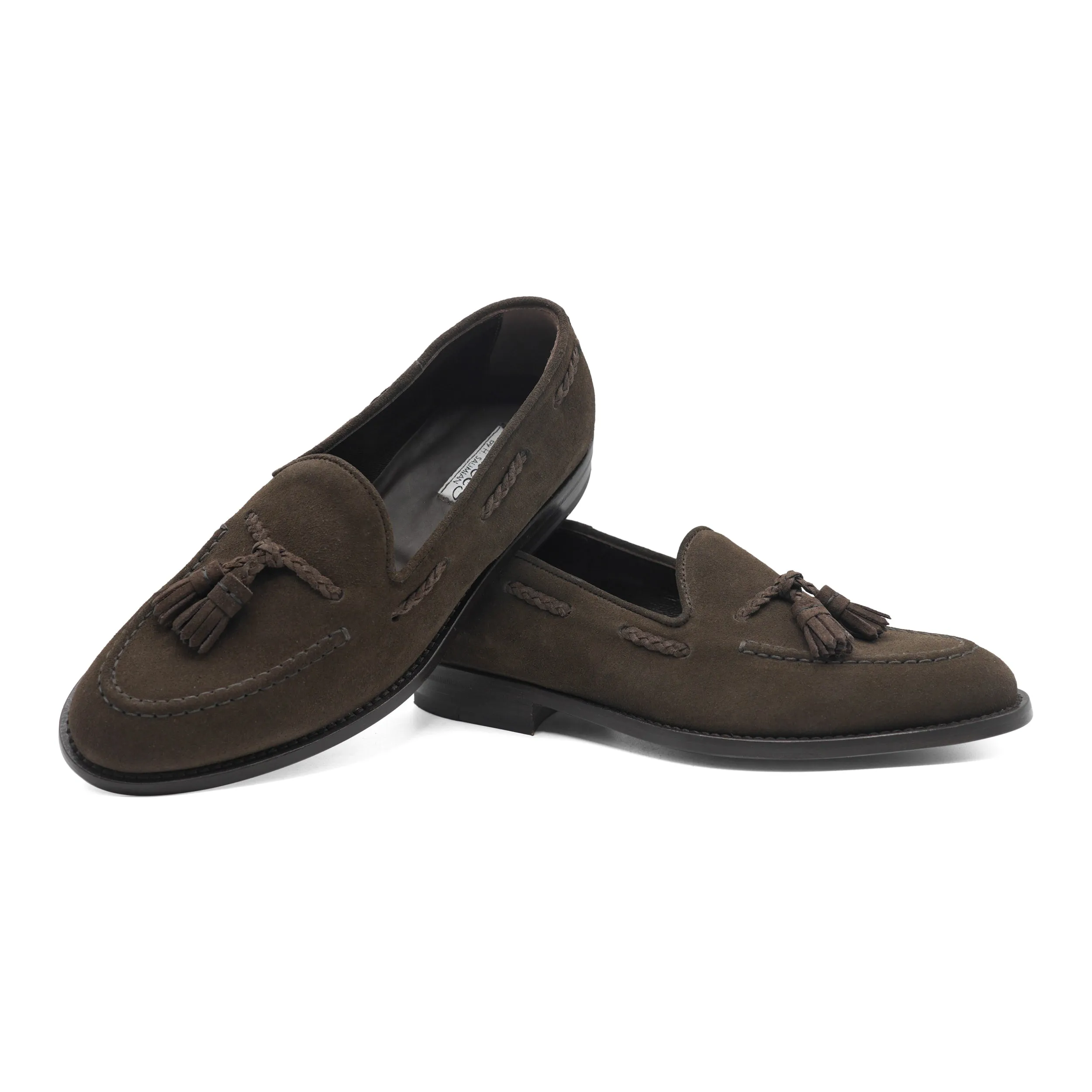 PM0H2 - Classic Brown Suede Loafer