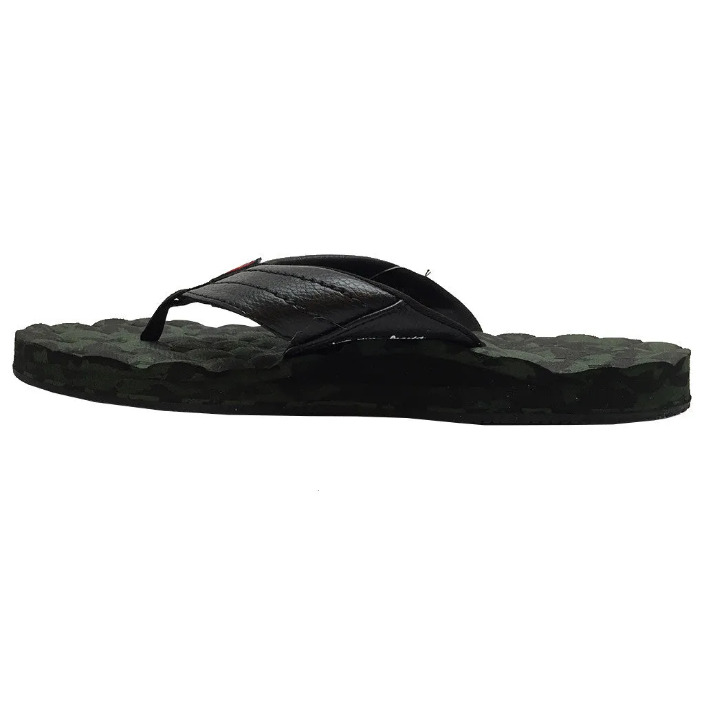 Rainbow Sandals Mens  Holoholo - Black/Green Camo