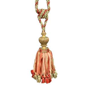 Red Sherbert Curtain Tie Back