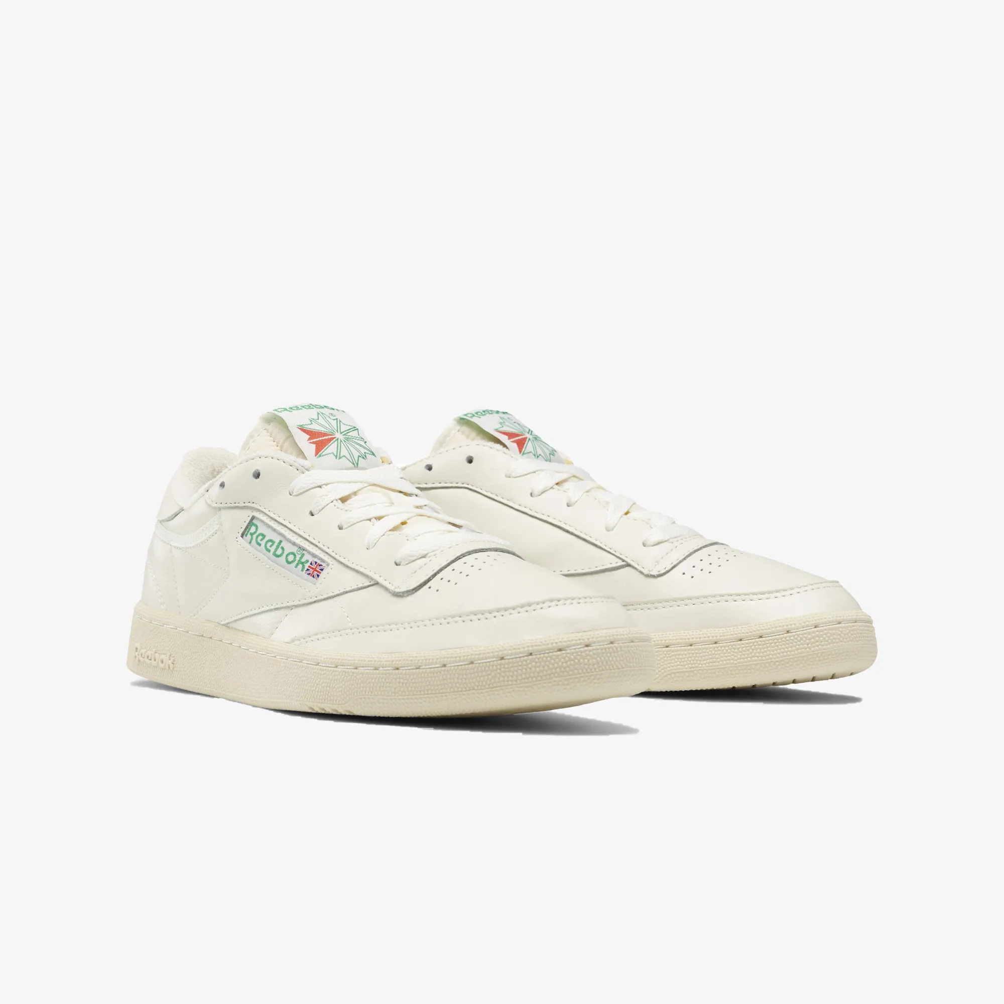 Reebok | CLUB C 85 VINTAGE  { GREEN/PAPER WHITE