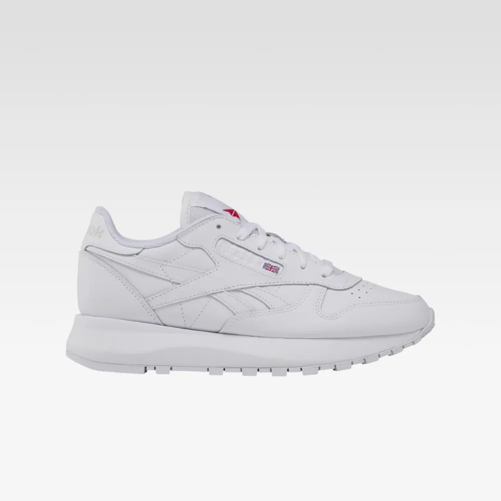 Reebok Footwear Women Classic Leather SP Shoes FTWWHT/FTWWHT/PURGRY