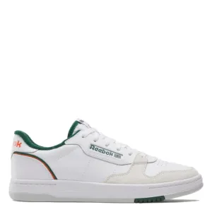 Reebok Men's Phase Court in White/White/Dark Green