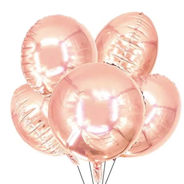 Rose gold round foil Balloon