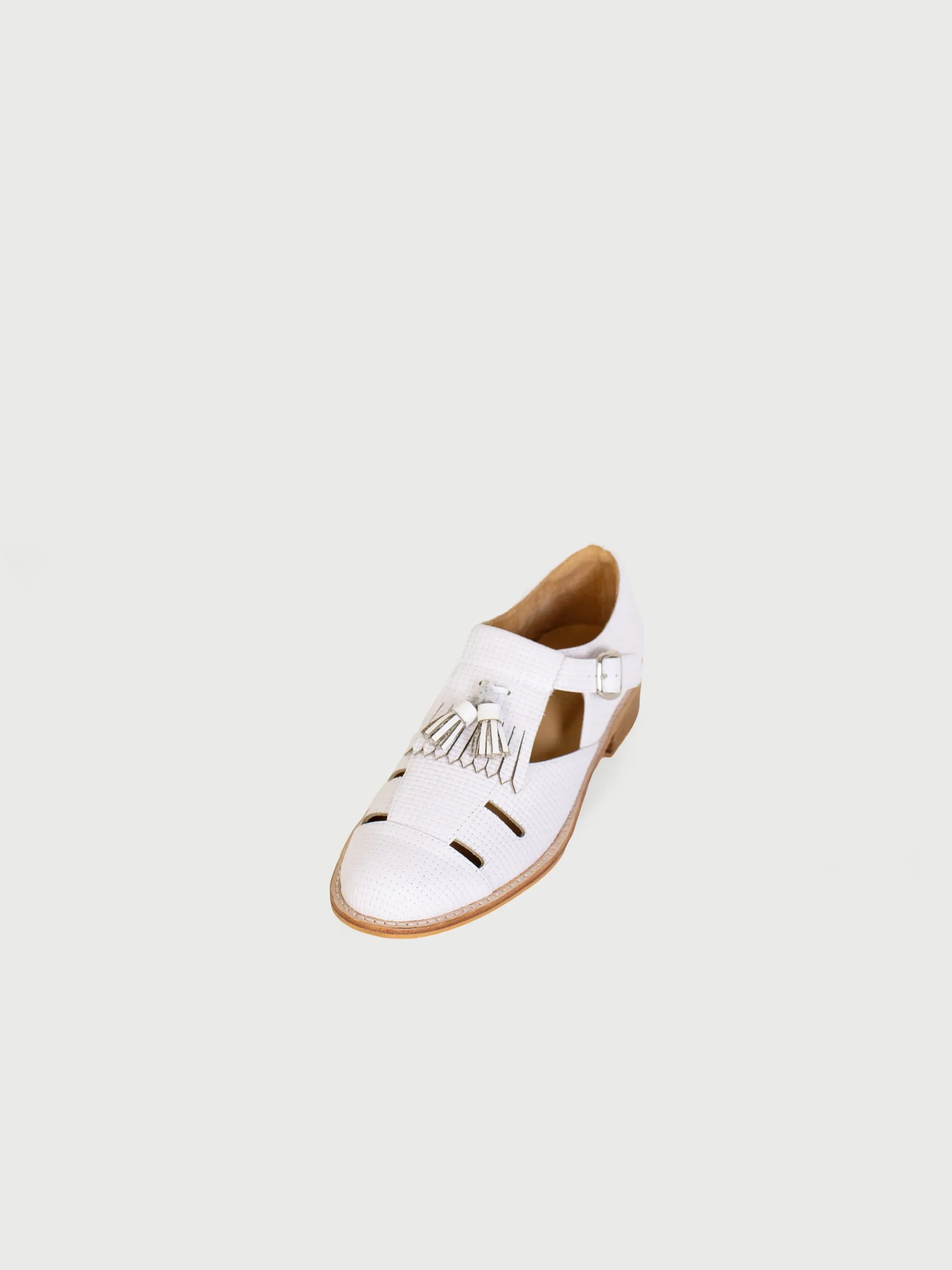 Round-Toe Tassel Maryjane Loafers