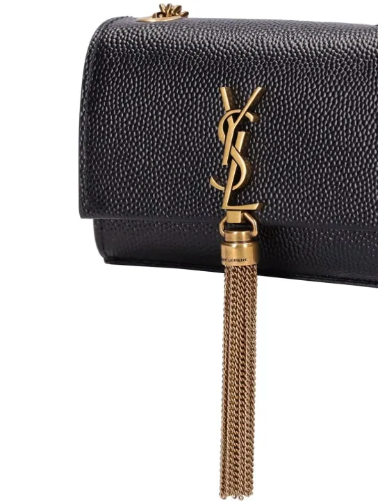 Saint Laurent   Kate leather AirPods case 