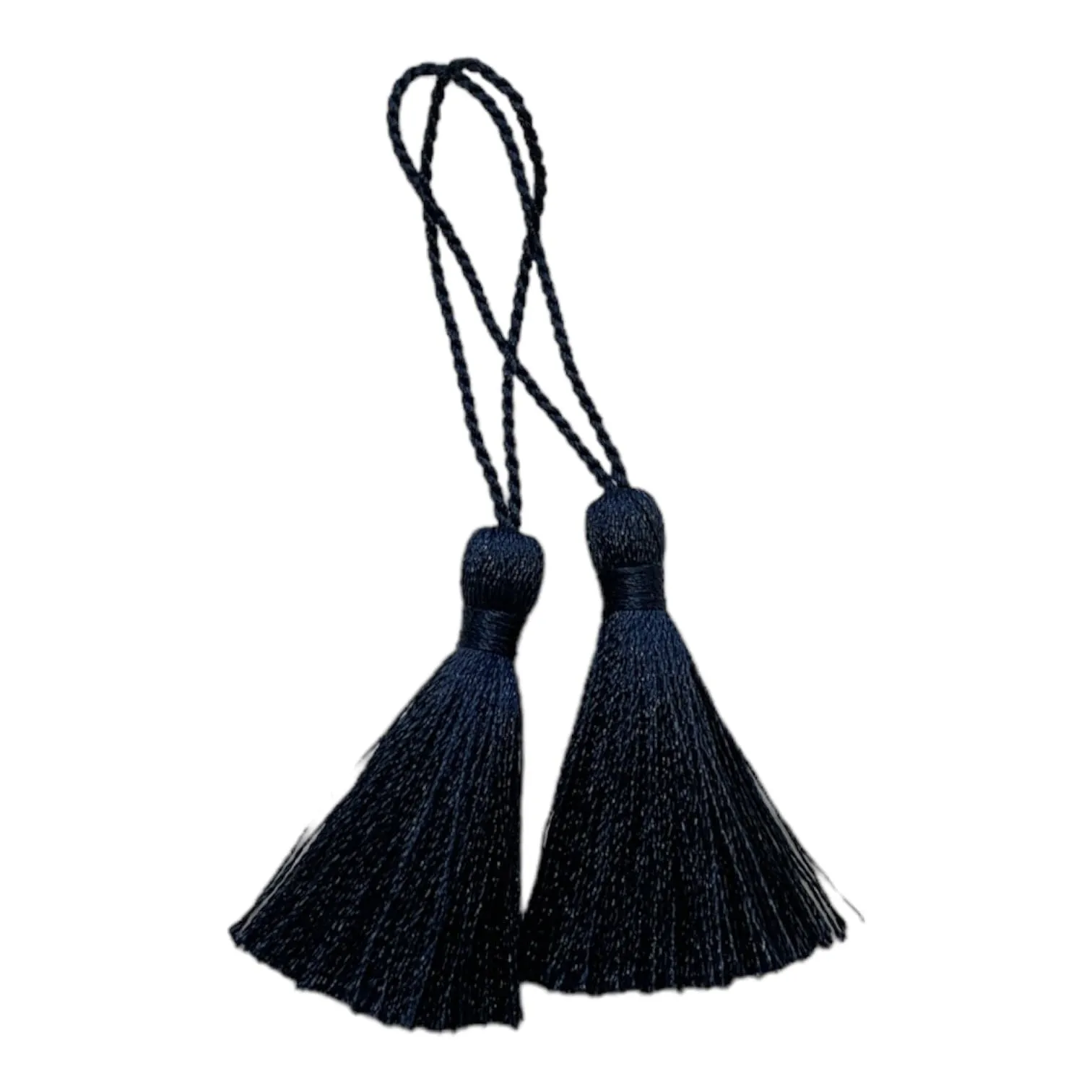 Silky Cushion Tassel Pair