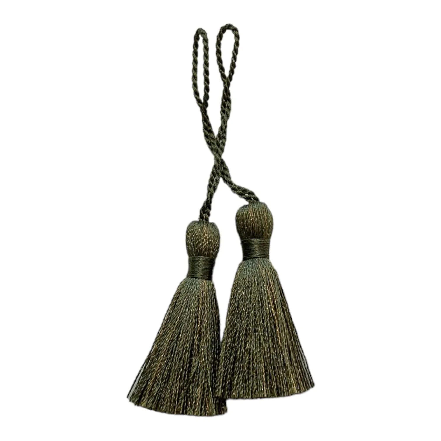 Silky Cushion Tassel Pair