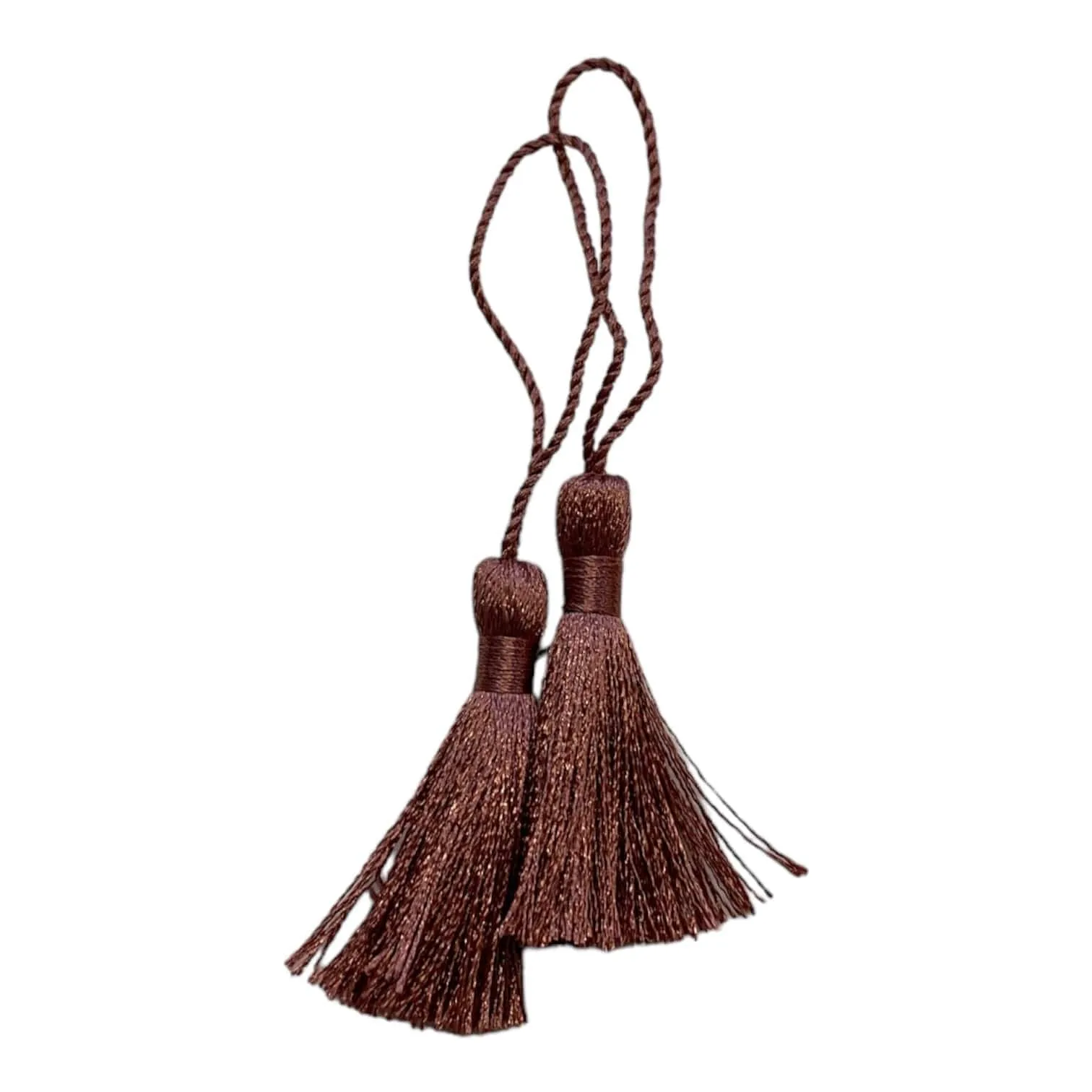 Silky Cushion Tassel Pair