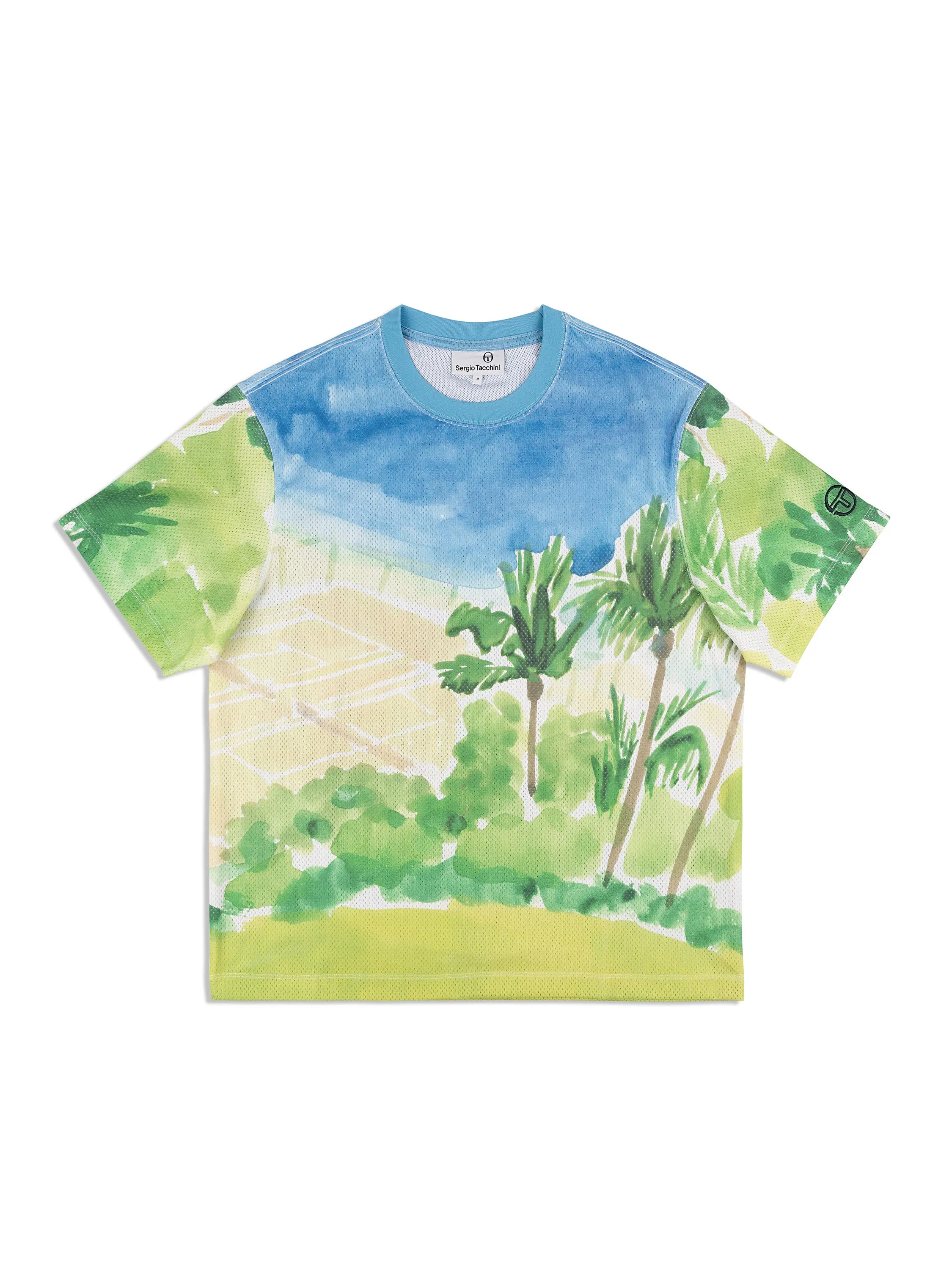 Spazio T-Shirt- Multi Print