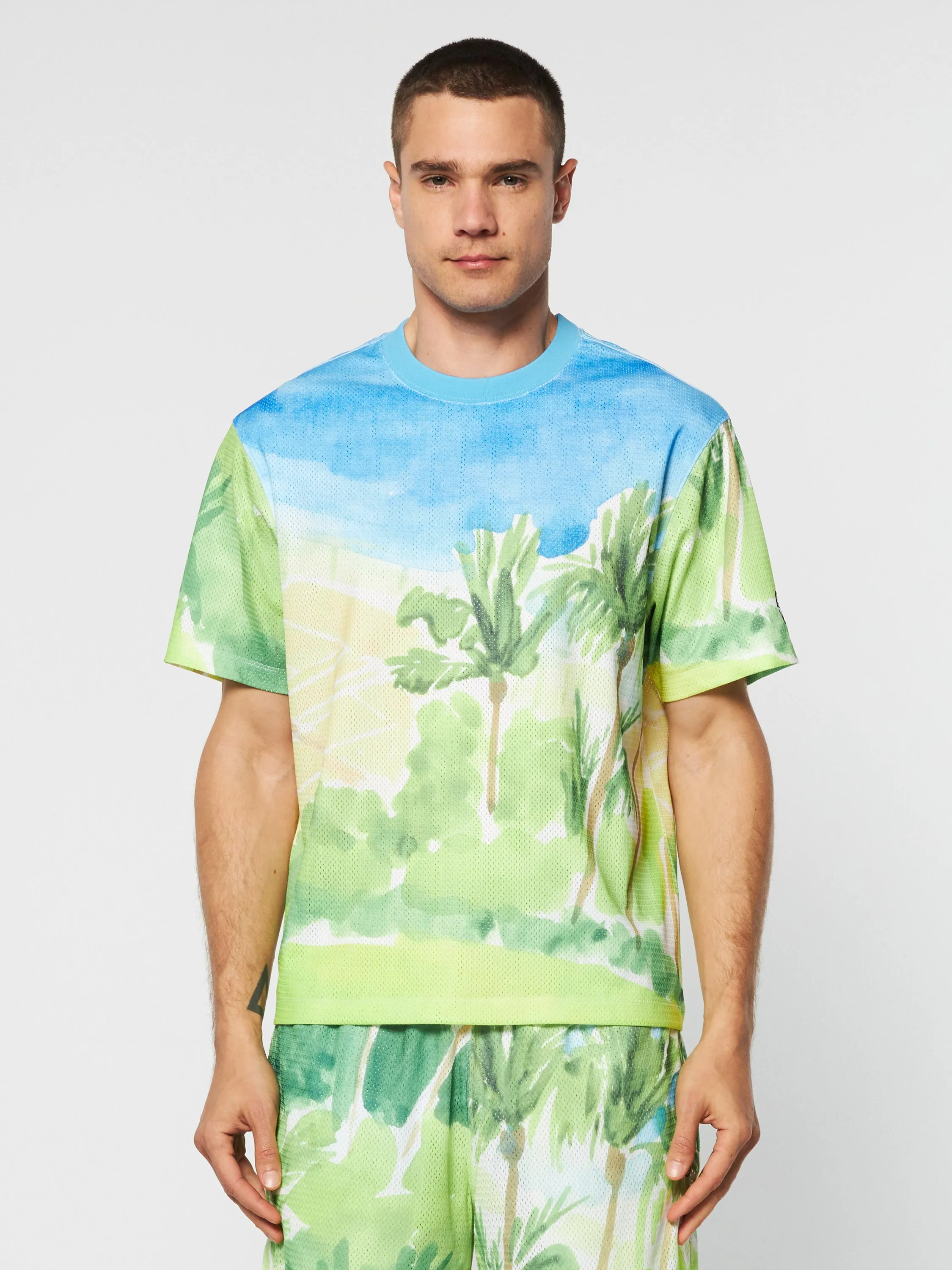 Spazio T-Shirt- Multi Print