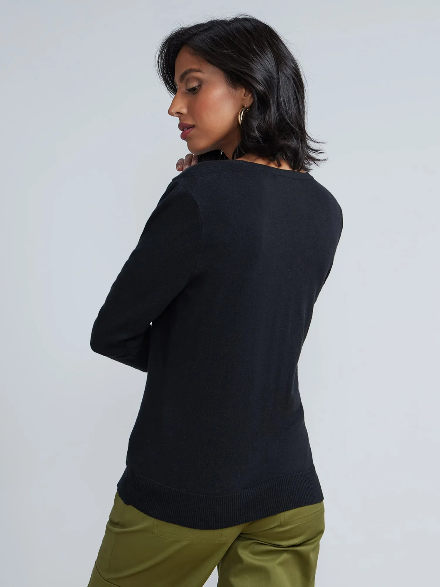 Tall Quarter Sleeve Chelsea Cardigan