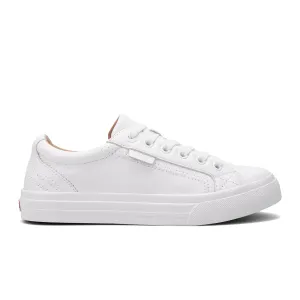 Taos Plim Soul Lux Sneaker (Women) - White Leather