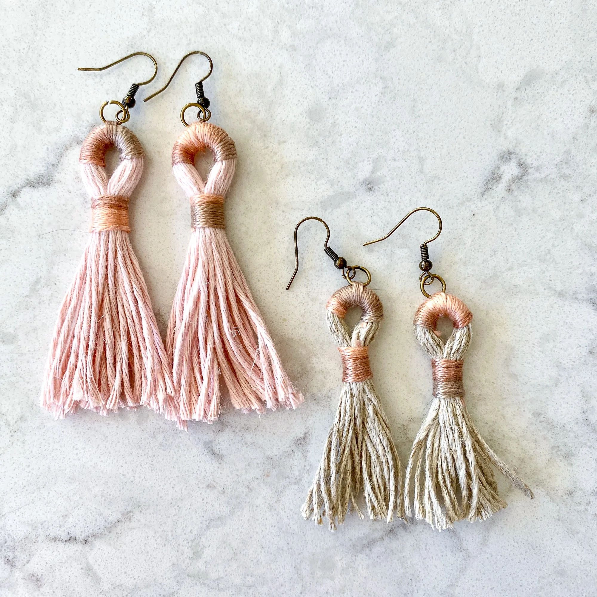 Tassel Earrings How To Pattern