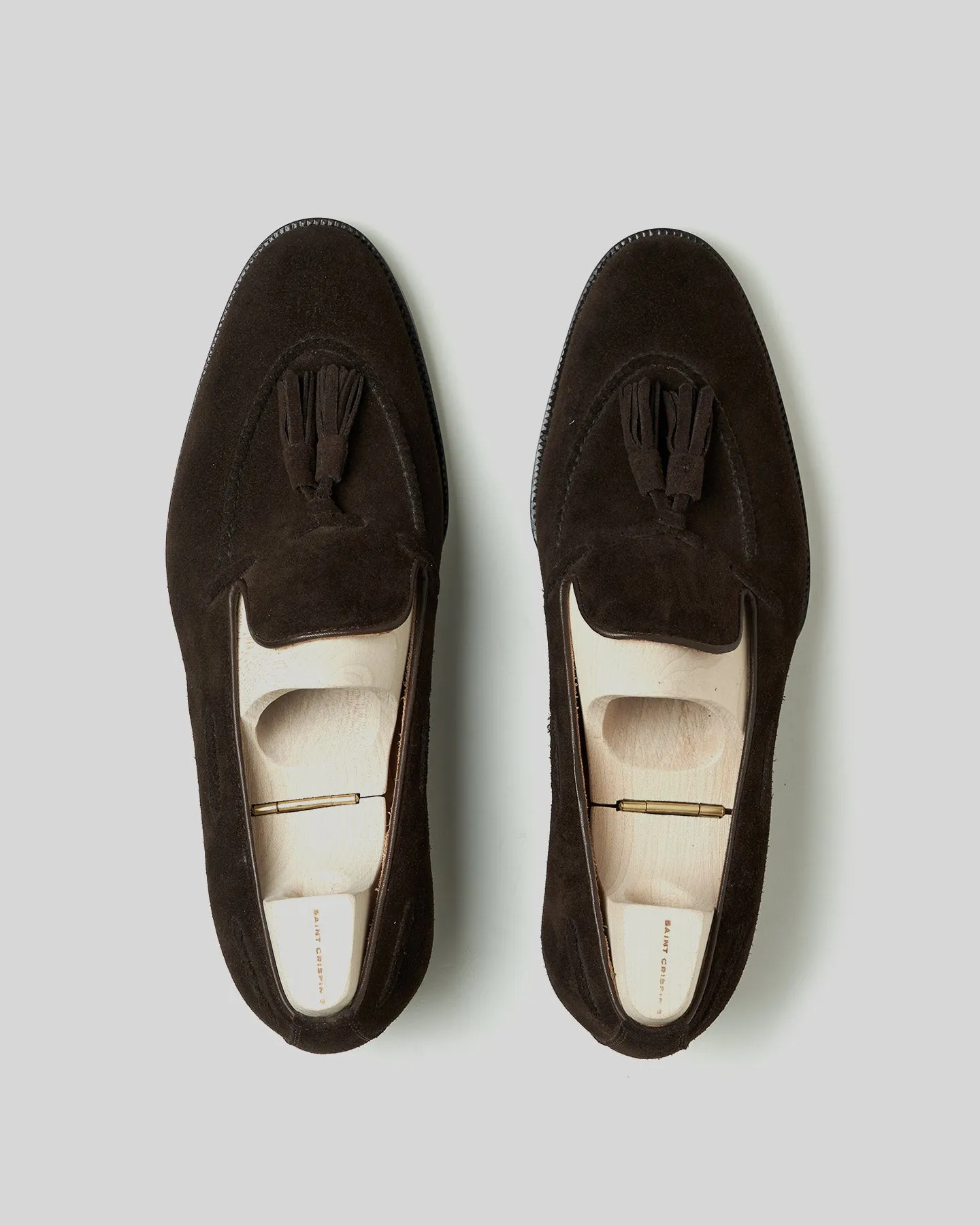 Tassel Loafer | Suede | Dark Brown | 643