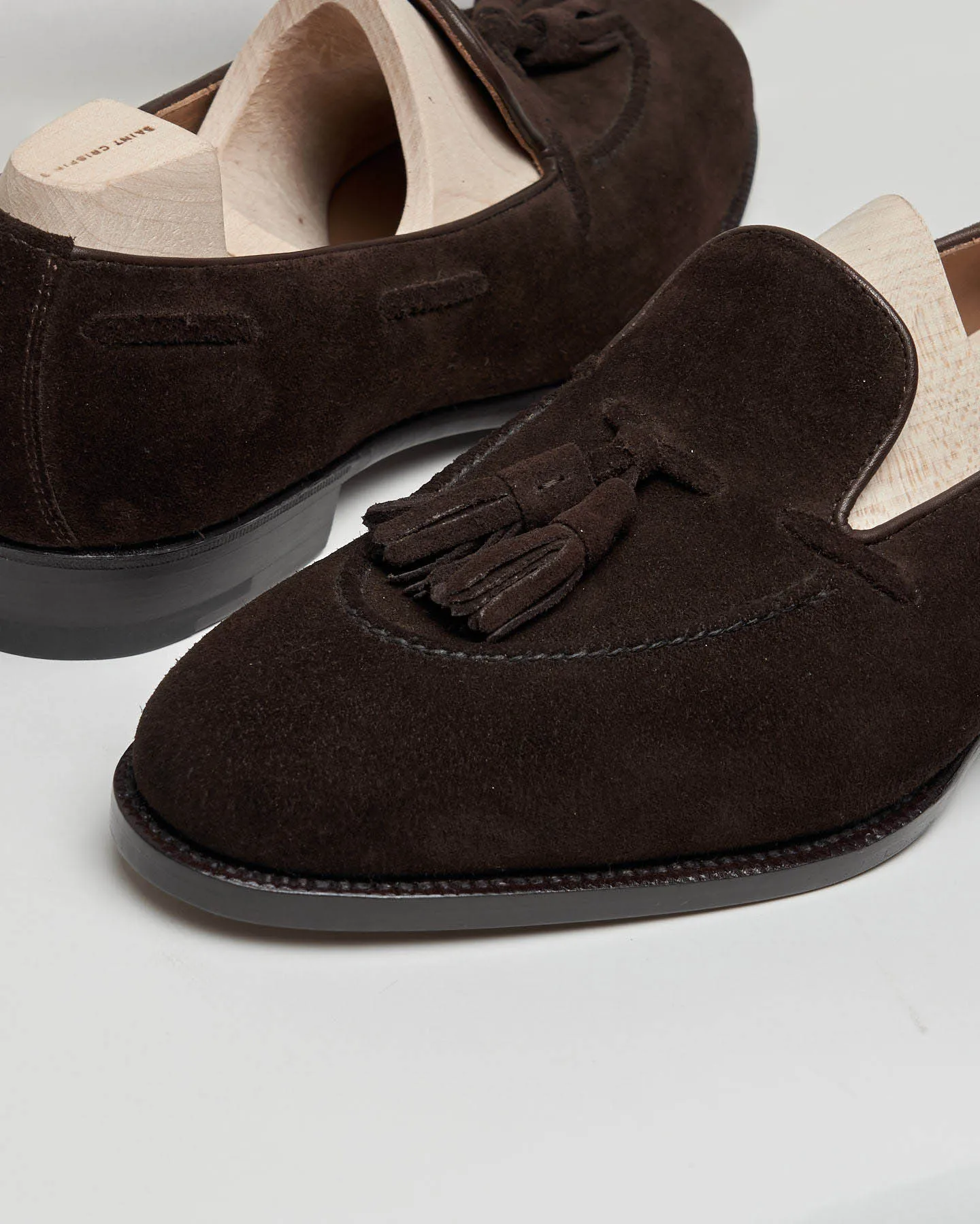 Tassel Loafer | Suede | Dark Brown | 643