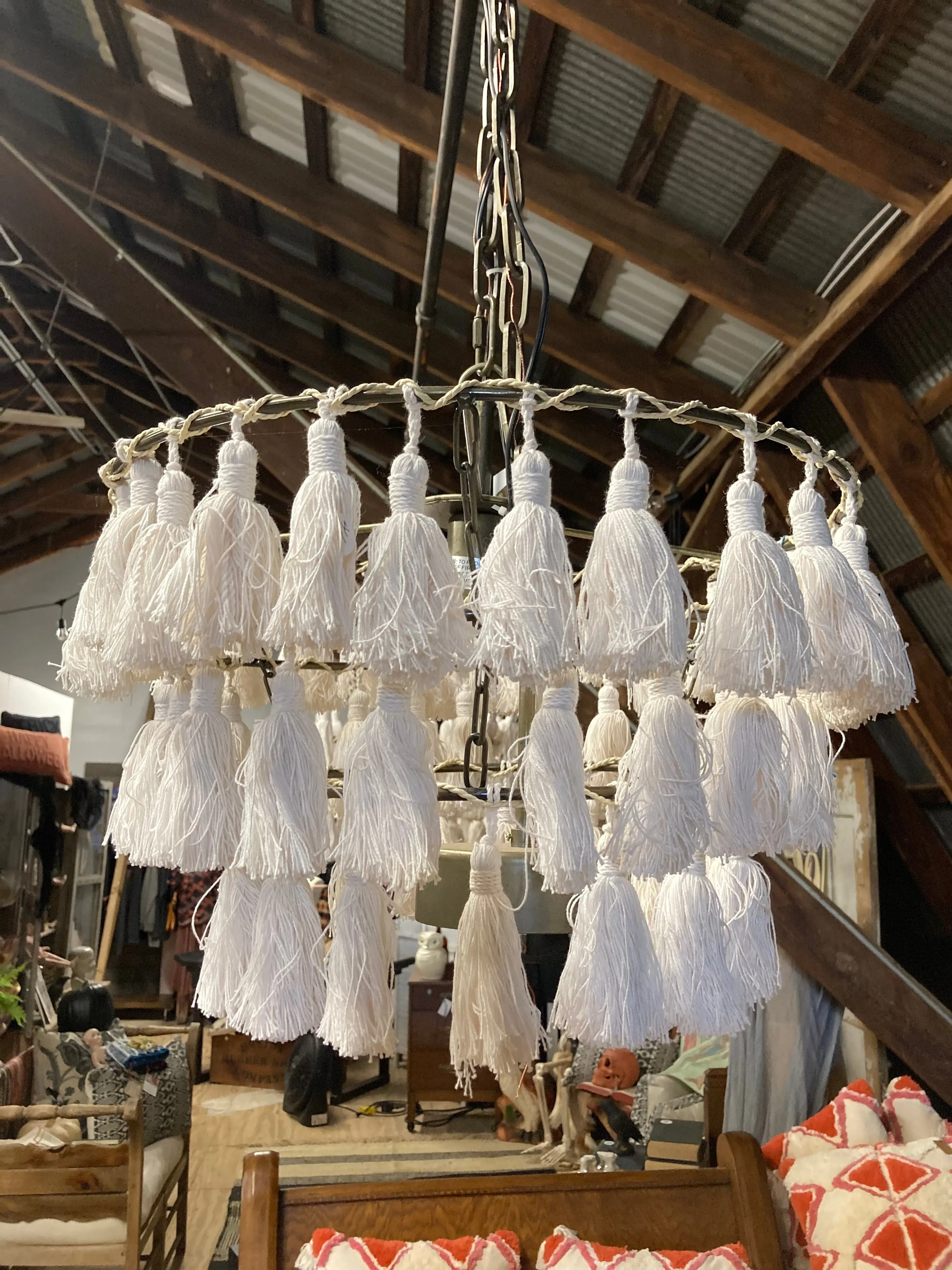 Tassel Pendant/Chandelier Light