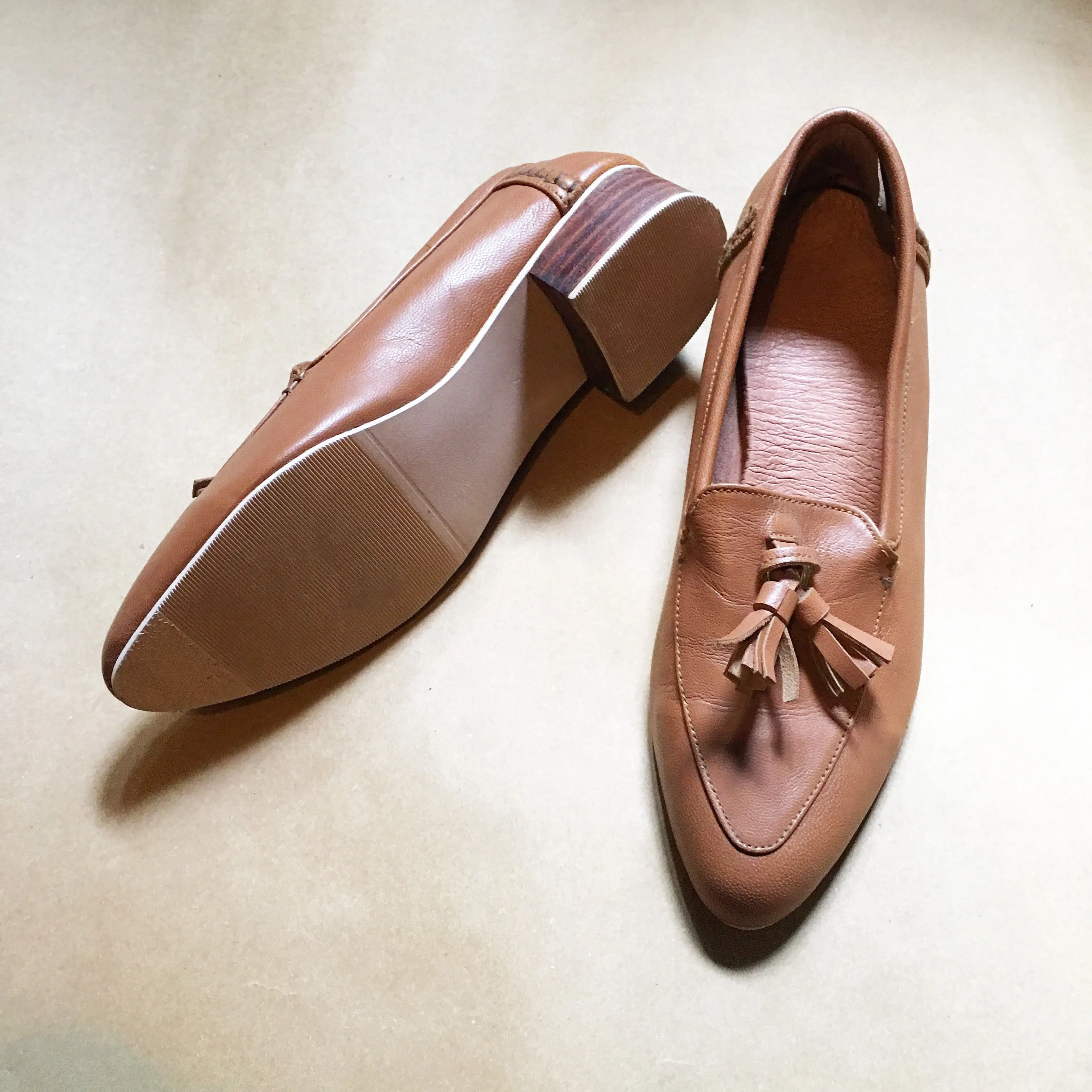 Tasseled Leather Loafer