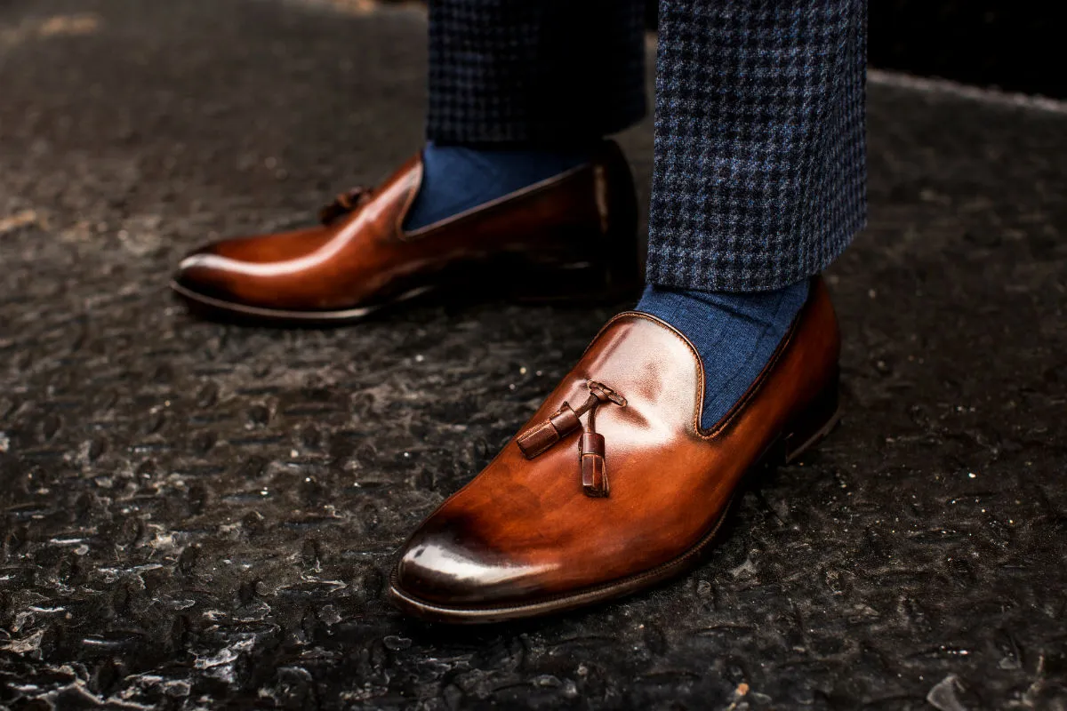 The Chaplin Tassel Loafer - Brown