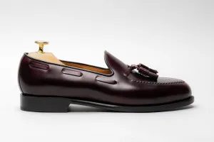 The Tassel Loafer - Burgundy Calf