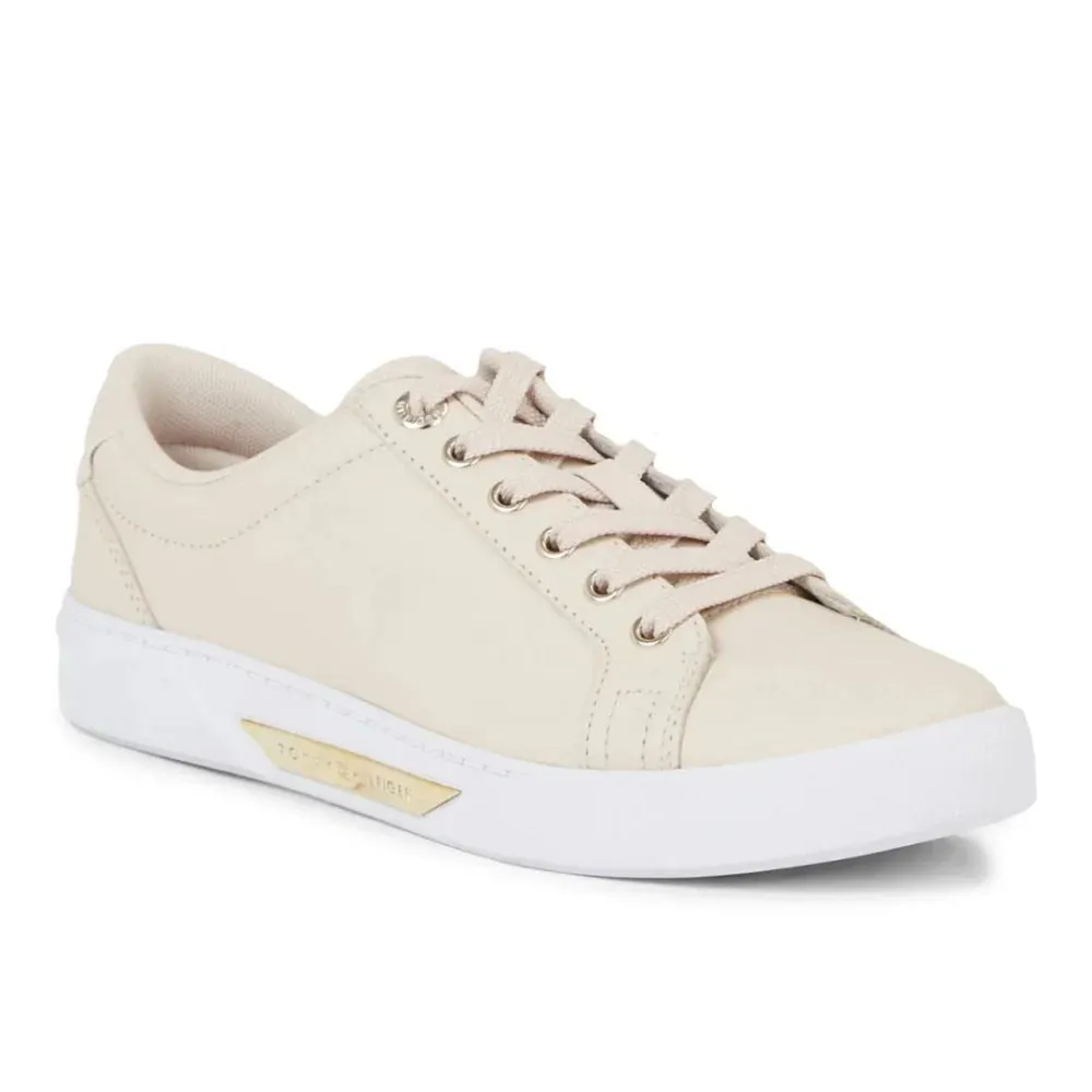 Tommy Hilfiger Golden Hw Court Sneaker Women FW0FW07560-BEG