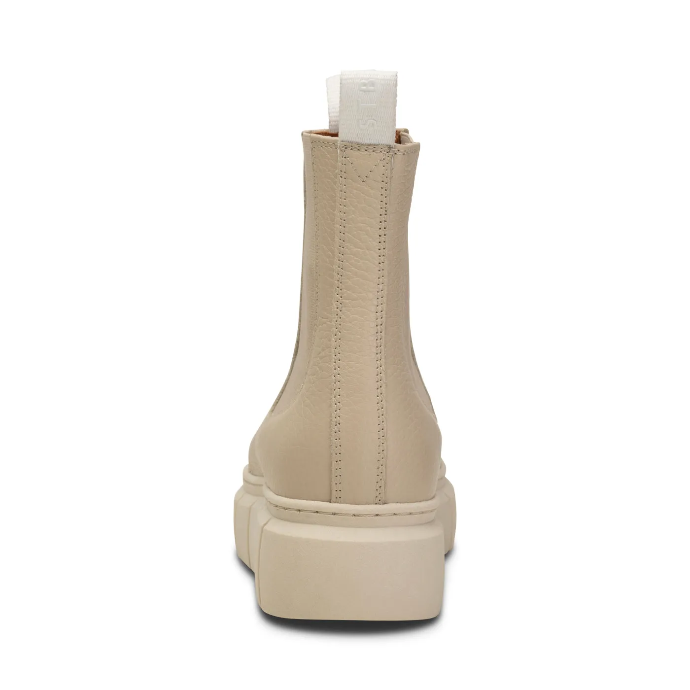 Tove chelsea boot leather - OFF WHITE