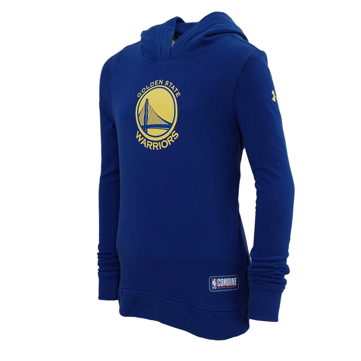 Under Armour Boy's NBA Combine Sweatshirt GSW Blue XS