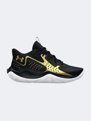 Under Armour Jet 23 Unisex Basketball Shoes Black/Metallic Gold